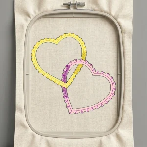 Дизайн машинной вышивки. Любовь (Размер 92x89мм). Форматы: DST PES JEF VP3 EXP XXX . Стежков: 6356