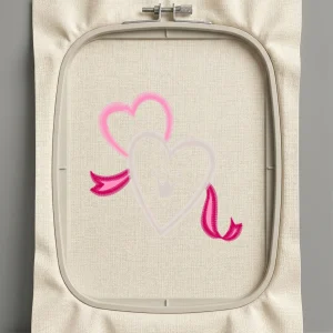 Дизайн машинной вышивки. Любовь (Размер 120x118мм). Форматы: DST PES JEF VP3 EXP XXX . Стежков: 4548