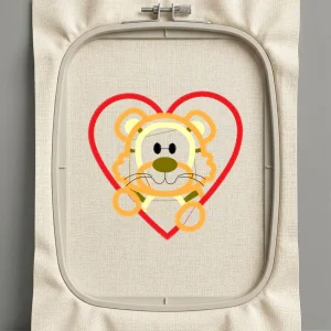 Дизайн машинной вышивки. Любовь (Размер 99x95мм). Форматы: DST PES JEF VP3 EXP XXX . Стежков: 8981