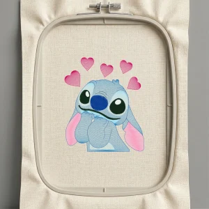 Дизайн машинной вышивки. Любовь (Размер 135x159мм). Форматы: DST PES JEF VP3 EXP XXX . Стежков: 16547