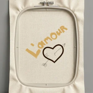 Дизайн машинной вышивки. Любовь (Размер 93x91мм). Форматы: DST PES JEF VP3 EXP XXX . Стежков: 3467