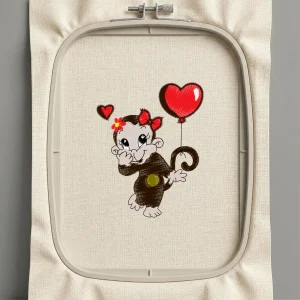 Дизайн машинной вышивки. Любовь (Размер 66x84мм). Форматы: DST PES JEF VP3 EXP XXX . Стежков: 7388