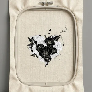 Дизайн машинной вышивки. Любовь (Размер 195x195мм). Форматы: DST PES JEF VP3 EXP XXX . Стежков: 57109