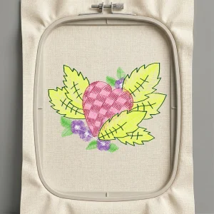 Дизайн машинной вышивки. Любовь (Размер 48x37мм). Форматы: DST PES JEF VP3 EXP XXX . Стежков: 4269