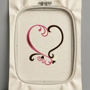 Дизайн машинной вышивки. Любовь (Размер 96x105мм). Форматы: DST PES JEF VP3 EXP XXX . Стежков: 6029