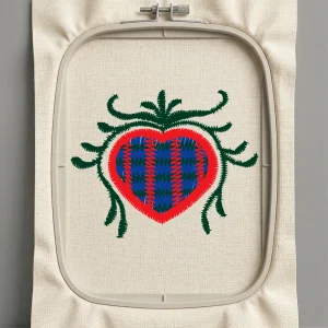 Дизайн машинной вышивки. Любовь (Размер 38x30мм). Форматы: DST PES JEF VP3 EXP XXX . Стежков: 2090