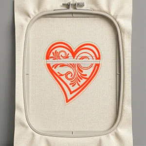 Дизайн машинной вышивки. Любовь (Размер 121x137мм). Форматы: DST PES JEF VP3 EXP XXX . Стежков: 9634