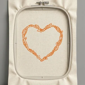 Дизайн машинной вышивки. Любовь (Размер 79x74мм). Форматы: DST PES JEF VP3 EXP XXX . Стежков: 1770