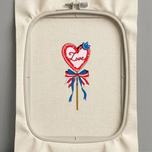 Дизайн машинной вышивки. Любовь (Размер 73x174мм). Форматы: DST PES JEF VP3 EXP XXX . Стежков: 23926