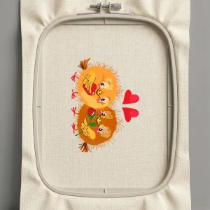 Дизайн машинной вышивки. Любовь (Размер 113x156мм). Форматы: DST PES JEF VP3 EXP XXX . Стежков: 26397