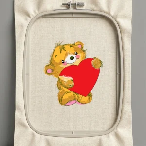 Дизайн машинной вышивки. Любовь (Размер 124x135мм). Форматы: DST PES JEF VP3 EXP XXX . Стежков: 27786