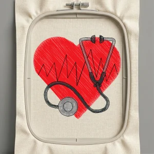 Дизайн машинной вышивки. Любовь (Размер 66x64мм). Форматы: DST PES JEF VP3 EXP XXX . Стежков: 6047