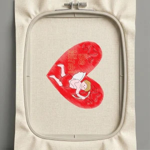 Дизайн машинной вышивки. Любовь (Размер 128x150мм). Форматы: DST PES JEF VP3 EXP XXX . Стежков: 29026