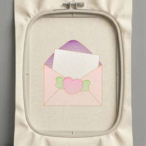 Дизайн машинной вышивки. Любовь (Размер 85x95мм). Форматы: DST PES JEF VP3 EXP XXX . Стежков: 6508