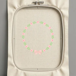 Дизайн машинной вышивки. Роза (Размер 159x171мм). Форматы: DST PES JEF VP3 EXP XXX . Стежков: 9639