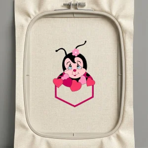 Дизайн машинной вышивки. Любовь (Размер 107x169мм). Форматы: DST PES JEF VP3 EXP XXX . Стежков: 17675