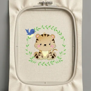 Дизайн машинной вышивки. Животные (Размер 138x139мм). Форматы: DST PES JEF VP3 EXP XXX . Стежков: 14675