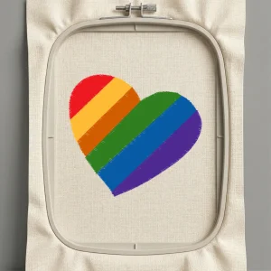 Дизайн машинной вышивки. Любовь (Размер 80x74мм). Форматы: DST PES JEF VP3 EXP XXX . Стежков: 8137