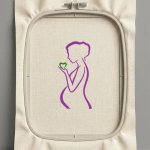 Дизайн машинной вышивки. Любовь (Размер 45x90мм). Форматы: DST PES JEF VP3 EXP XXX . Стежков: 2872