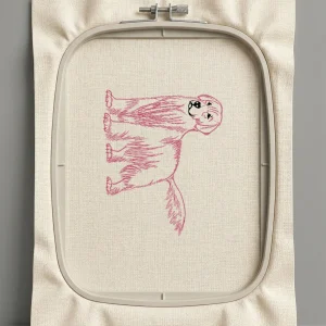 Дизайн машинной вышивки. Животные (Размер 148x182мм). Форматы: DST PES JEF VP3 EXP XXX . Стежков: 6590