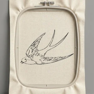 Дизайн машинной вышивки. Птицы (Размер 65x42мм). Форматы: DST PES JEF VP3 EXP XXX . Стежков: 919