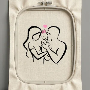 Дизайн машинной вышивки. Любовь (Размер 100x93мм). Форматы: DST PES JEF VP3 EXP XXX . Стежков: 6820