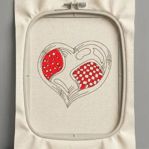 Дизайн машинной вышивки. Любовь (Размер 84x76мм). Форматы: DST PES JEF VP3 EXP XXX . Стежков: 5503