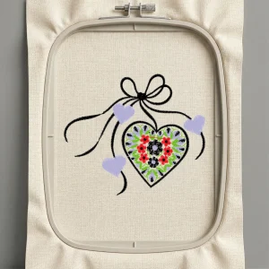 Дизайн машинной вышивки. Любовь (Размер 85x73мм). Форматы: DST PES JEF VP3 EXP XXX . Стежков: 5879