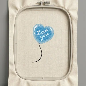 Дизайн машинной вышивки. Любовь (Размер 69x121мм). Форматы: DST PES JEF VP3 EXP XXX . Стежков: 5879