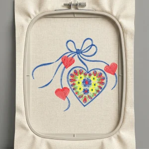 Дизайн машинной вышивки. Любовь (Размер 85x73мм). Форматы: DST PES JEF VP3 EXP XXX . Стежков: 5872