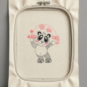 Дизайн машинной вышивки. Любовь (Размер 81x97мм). Форматы: DST PES JEF VP3 EXP XXX . Стежков: 3223