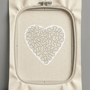 Дизайн машинной вышивки. Любовь (Размер 99x98мм). Форматы: DST PES JEF VP3 EXP XXX . Стежков: 2435