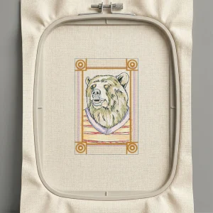 Дизайн машинной вышивки. Животные (Размер 147x222мм). Форматы: DST PES JEF VP3 EXP XXX . Стежков: 31071