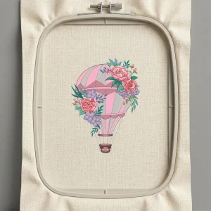 Дизайн машинной вышивки. Роза (Размер 175x243мм). Форматы: DST PES JEF VP3 EXP XXX . Стежков: 58135