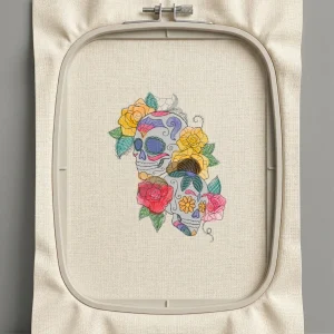 Дизайн машинной вышивки. Роза (Размер 174x219мм). Форматы: DST PES JEF VP3 EXP XXX . Стежков: 61097