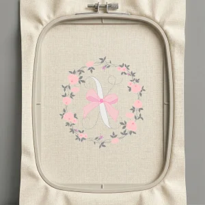 Дизайн машинной вышивки. Роза (Размер 130x139мм). Форматы: DST PES JEF VP3 EXP XXX . Стежков: 16138