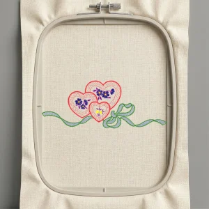 Дизайн машинной вышивки. Любовь (Размер 281x108мм). Форматы: DST PES JEF VP3 EXP XXX . Стежков: 12652