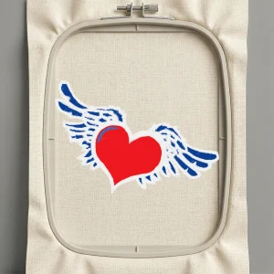 Дизайн машинной вышивки. Любовь (Размер 84x58мм). Форматы: DST PES JEF VP3 EXP XXX . Стежков: 7685