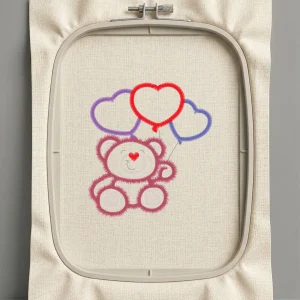 Дизайн машинной вышивки. Любовь (Размер 150x163мм). Форматы: DST PES JEF VP3 EXP XXX . Стежков: 9552