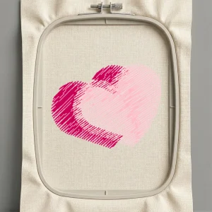 Дизайн машинной вышивки. Любовь (Размер 24x18мм). Форматы: DST PES JEF VP3 EXP XXX . Стежков: 584