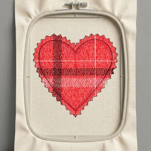 Дизайн машинной вышивки. Любовь (Размер 61x60мм). Форматы: DST PES JEF VP3 EXP XXX . Стежков: 6449