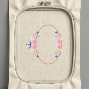 Дизайн машинной вышивки. Роза (Размер 159x174мм). Форматы: DST PES JEF VP3 EXP XXX . Стежков: 12451