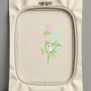 Дизайн машинной вышивки. Роза (Размер 147x179мм). Форматы: DST PES JEF VP3 EXP XXX . Стежков: 19709