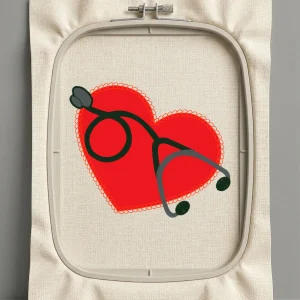 Дизайн машинной вышивки. Любовь (Размер 100x84мм). Форматы: DST PES JEF VP3 EXP XXX . Стежков: 23614