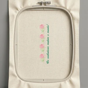 Дизайн машинной вышивки. Роза (Размер 61x257мм). Форматы: DST PES JEF VP3 EXP XXX . Стежков: 19887