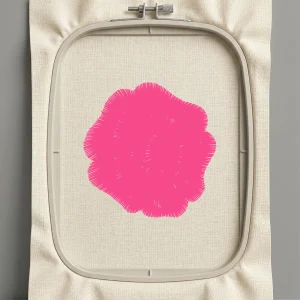 Дизайн машинной вышивки. Роза (Размер 36x36мм). Форматы: DST PES JEF VP3 EXP XXX . Стежков: 2920