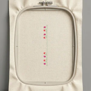 Дизайн машинной вышивки. Роза (Размер 15x161мм). Форматы: DST PES JEF VP3 EXP XXX . Стежков: 2664