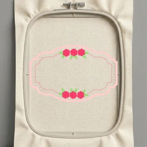 Дизайн машинной вышивки. Роза (Размер 120x78мм). Форматы: DST PES JEF VP3 EXP XXX . Стежков: 6518