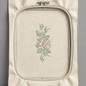 Дизайн машинной вышивки. Роза (Размер 78x186мм). Форматы: DST PES JEF VP3 EXP XXX . Стежков: 10277