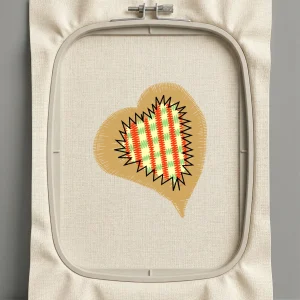 Дизайн машинной вышивки. Любовь (Размер 32x38мм). Форматы: DST PES JEF VP3 EXP XXX . Стежков: 2745